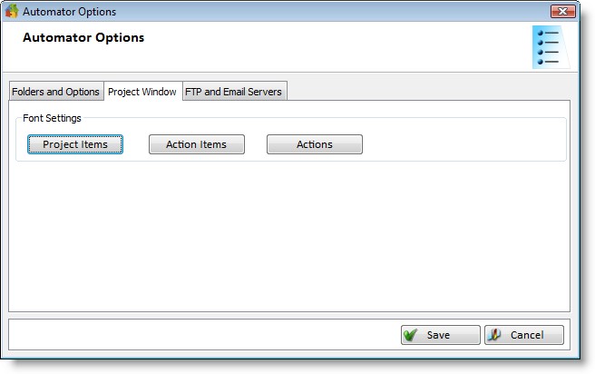 Automator_Options_Project_Window