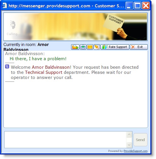 Provide_Support_window_calling